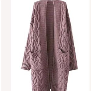 Goodnight Macaroon - Violet Cardigan - One Size
